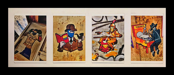 TORONTO NINJA: STICKER ART